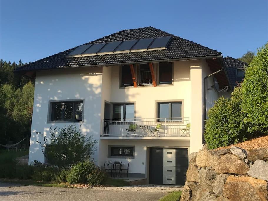 Villa Haus Im Gruenen Bad Zell Esterno foto